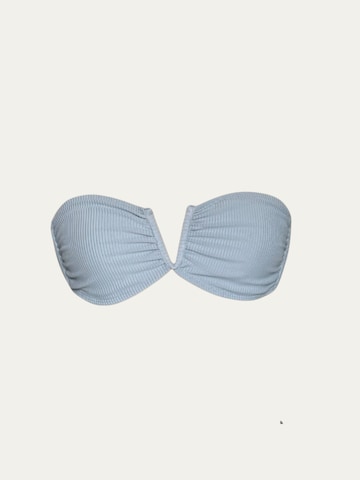 Billie Swim Bikinitop 'Monaco Top' in Blauw: voorkant