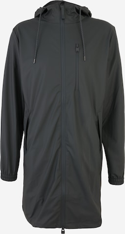 RAINSTehnička jakna 'Long Storm Breaker' - siva boja: prednji dio