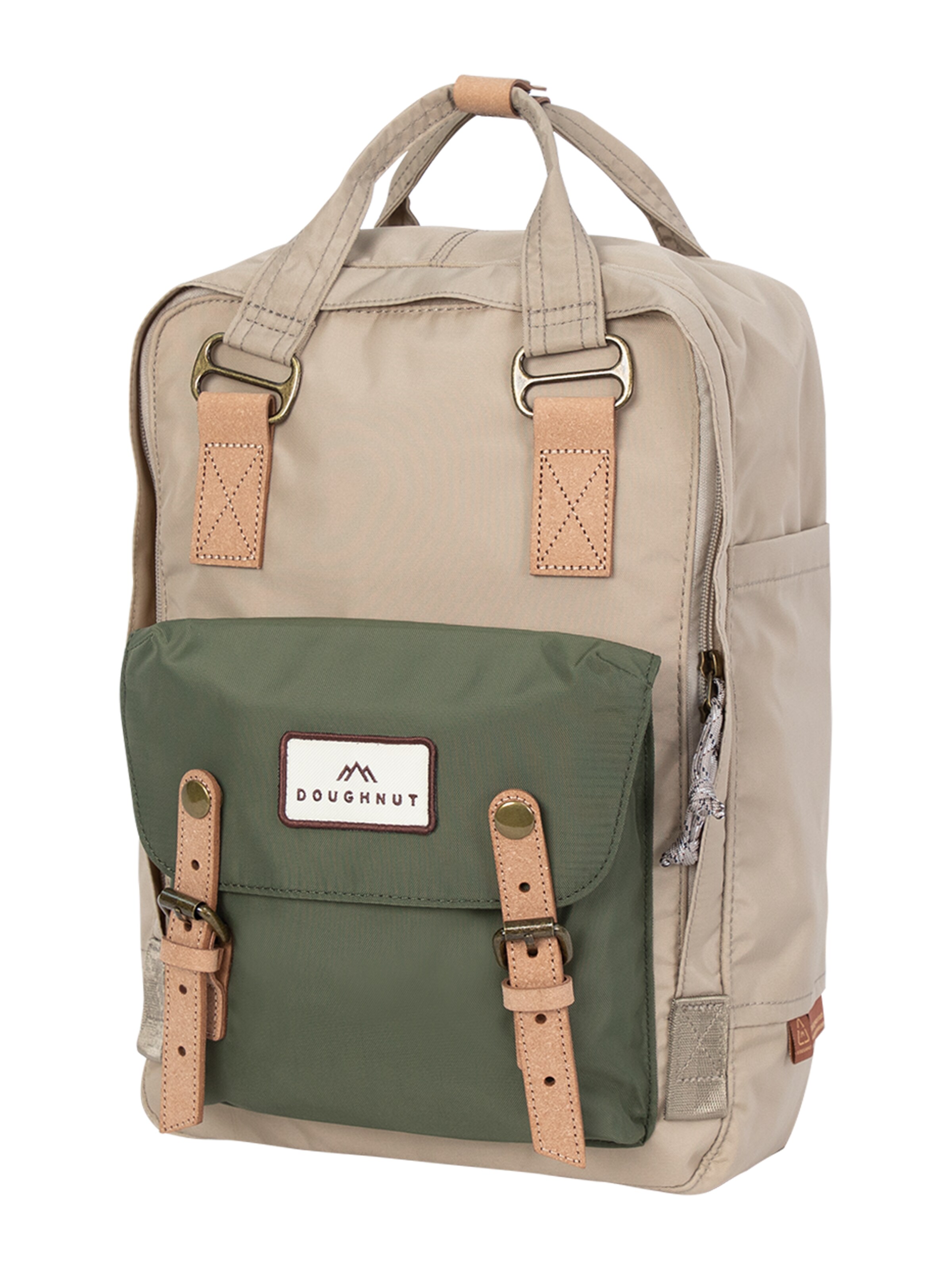 Doughnut Rucksack 'Macaroon Jungle' in Beige
