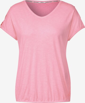 rozā CECIL T-Krekls: no priekšpuses
