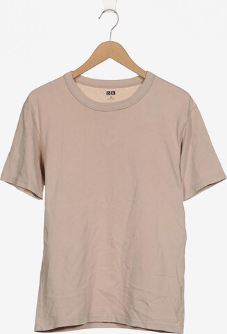 UNIQLO Shirt in M in Beige: front