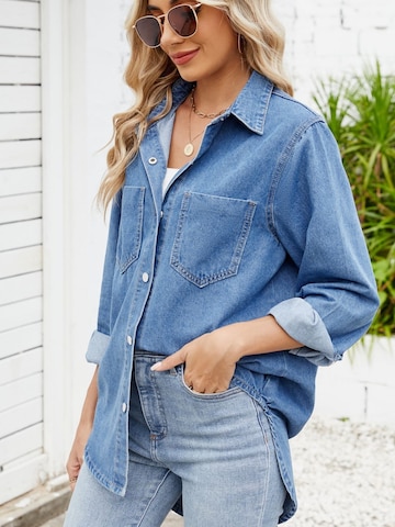 Yesfashion Bluse‌‌‌‌‌‌ in Blau