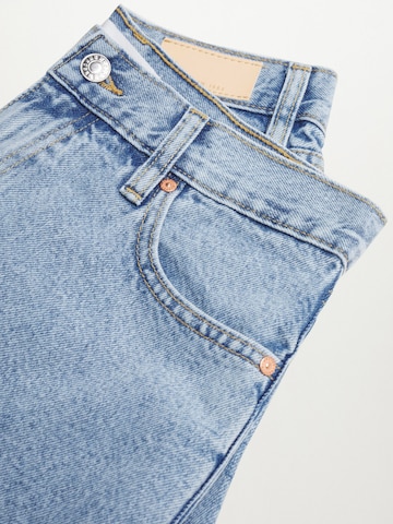 MANGO Loosefit Jeans 'Antonela' in Blauw