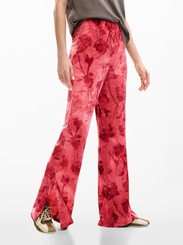 Desigual Regular Pants in Red