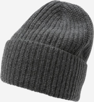 ABOUT YOU Beanie 'Lukas' in Grey: front