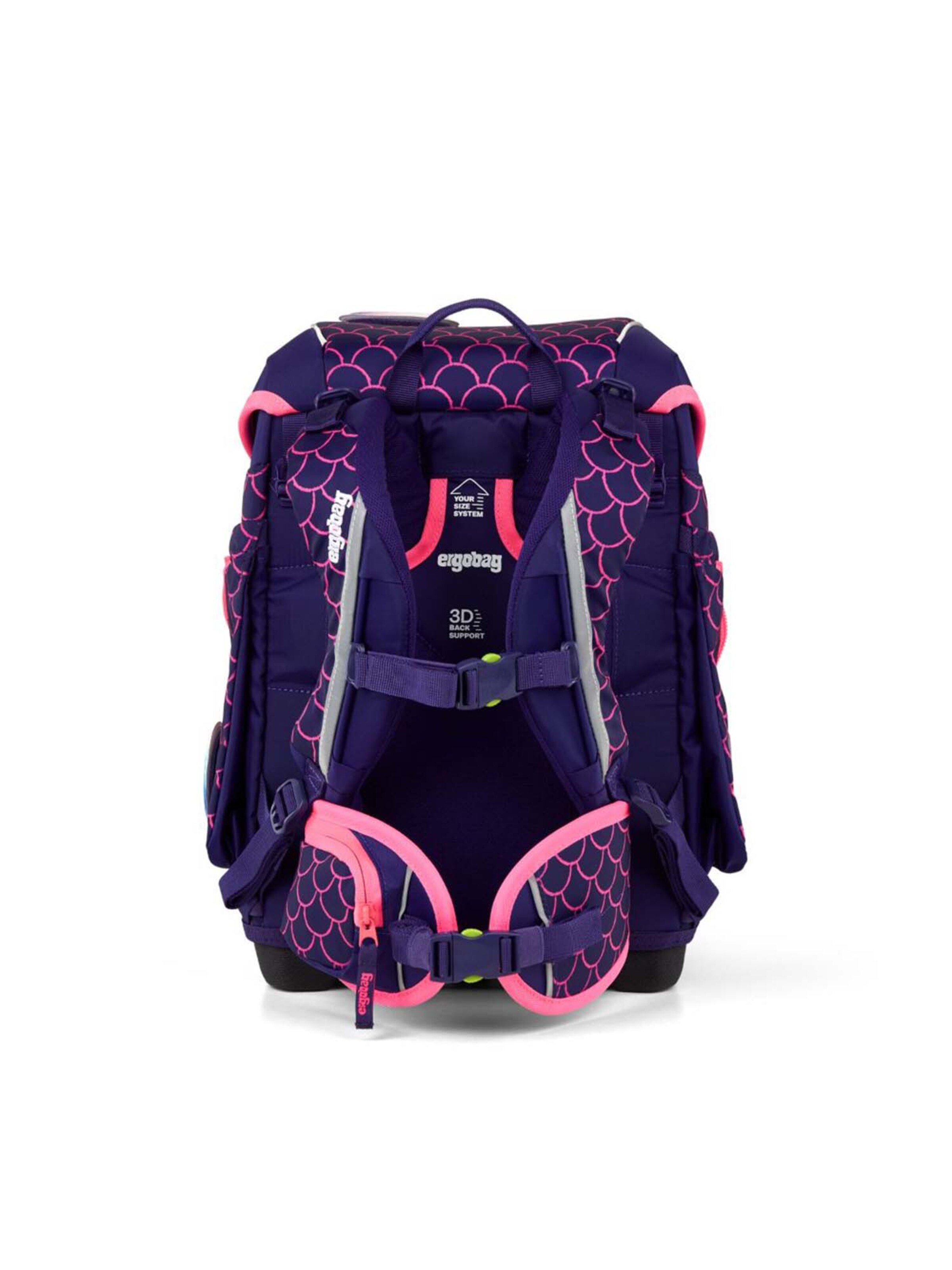 ergobag Backpack 'Set 5tlg. 2026' in Red