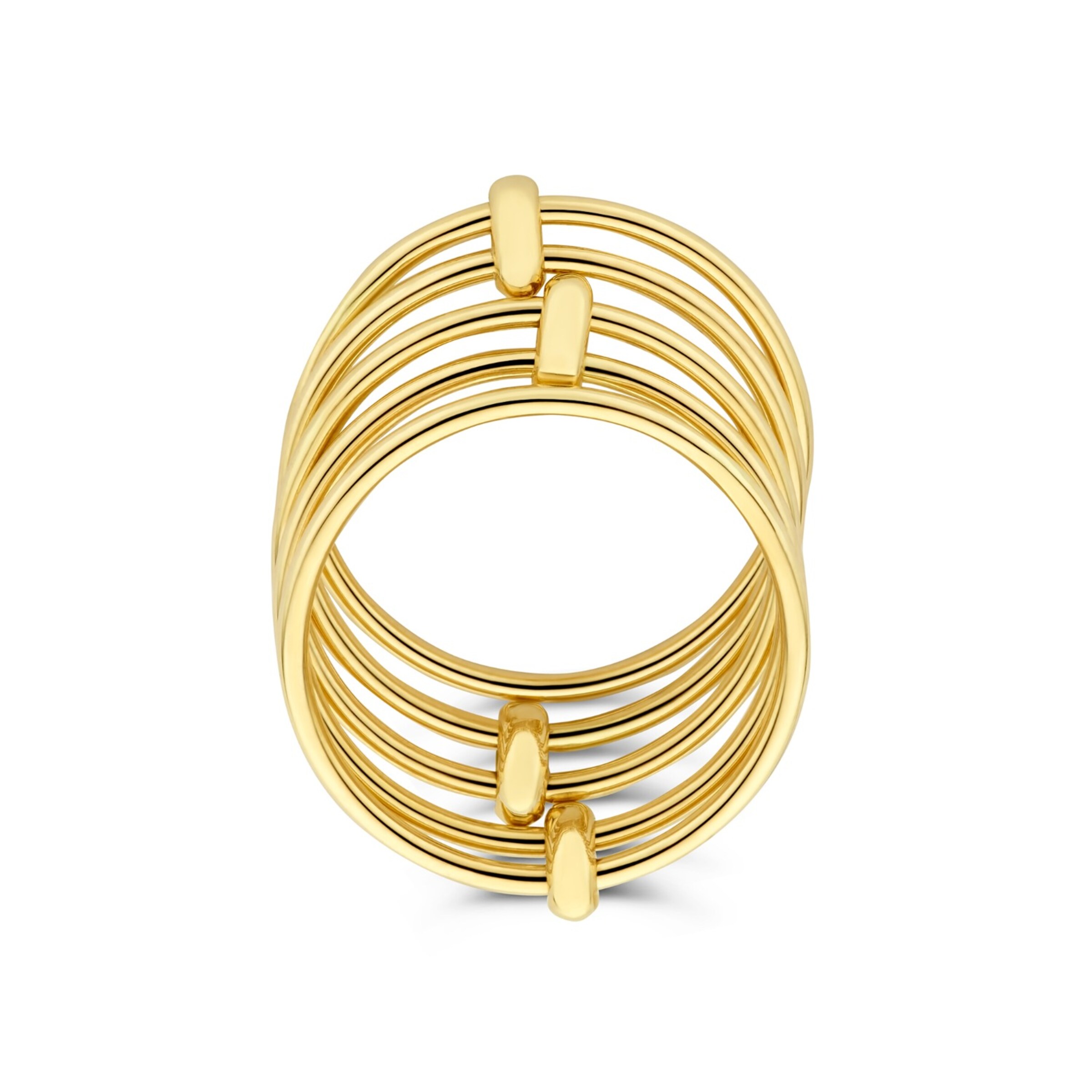 Isabel Bernard Ring in Gold