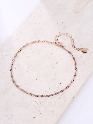 Bijoux de pied 'Singapore' Hey Happiness en or