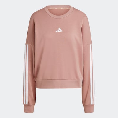 ADIDAS SPORTSWEAR Спортен суитшърт в пепел от рози / бяло, Преглед на продукта