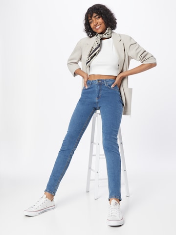 MORE & MORE Skinny Jeans in Blau