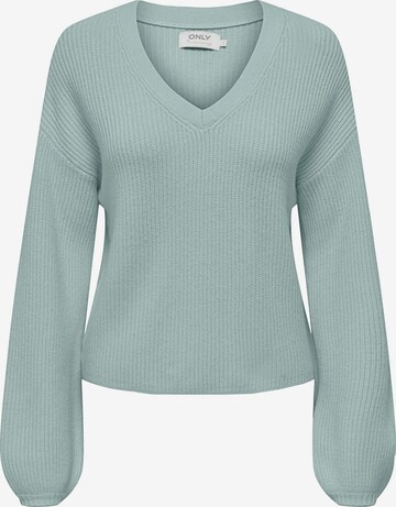 Pull-over ONLY en vert : devant