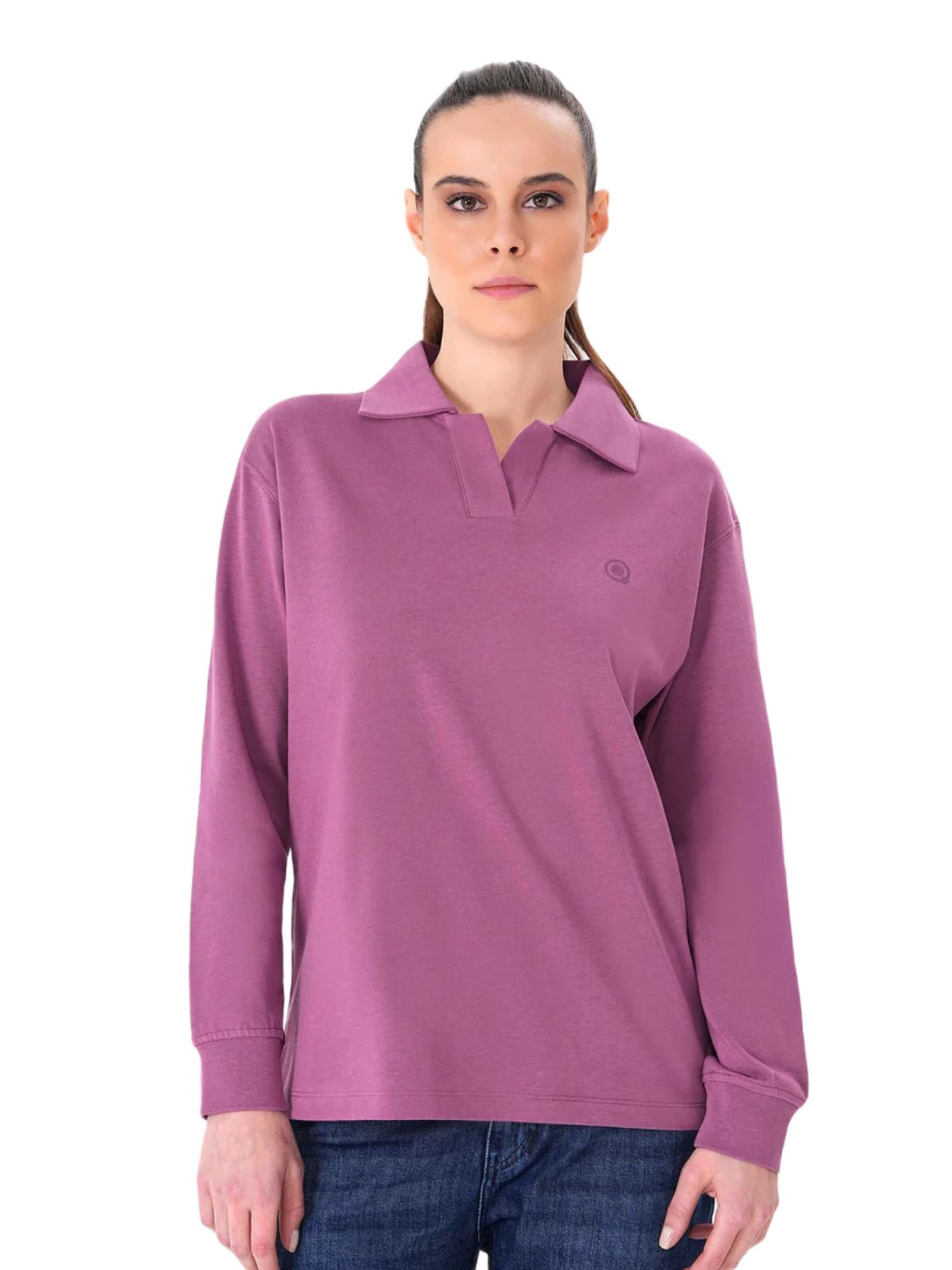 UNIQVIBE Shirt in Purple