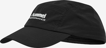 Hummel Cap in Schwarz: Vorderseite