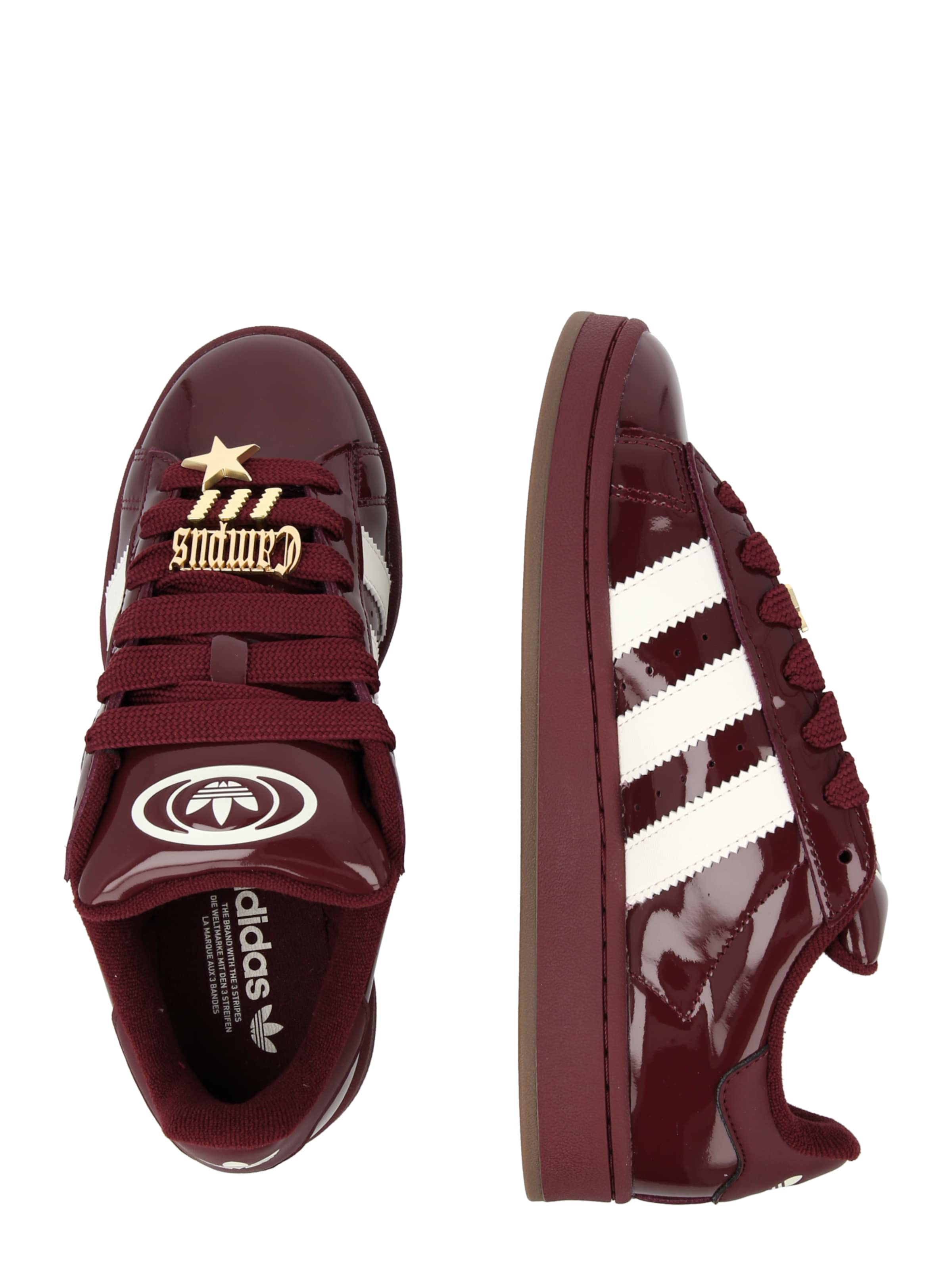 Sneaker low 'CAMPUS 00s' de la ADIDAS ORIGINALS pe roșu
