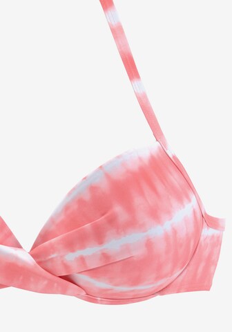 s.Oliver Push-up Bikinitop in Pink