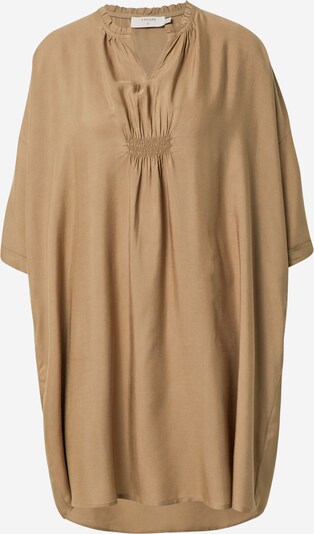 Rochie tip bluză 'Line' Cream pe oliv, Vizualizare produs