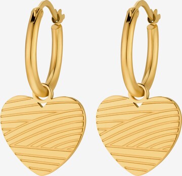 Heideman Earrings 'Lea' in Gold: front