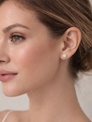 Pure Schmuck Ohrringe 'Lady Bloom Ohrstecker 925 Silber | Bridgerton'‌‌‌‌ in Gold