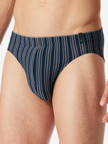 Slip 'Long Life Soft' SCHIESSER en bleu