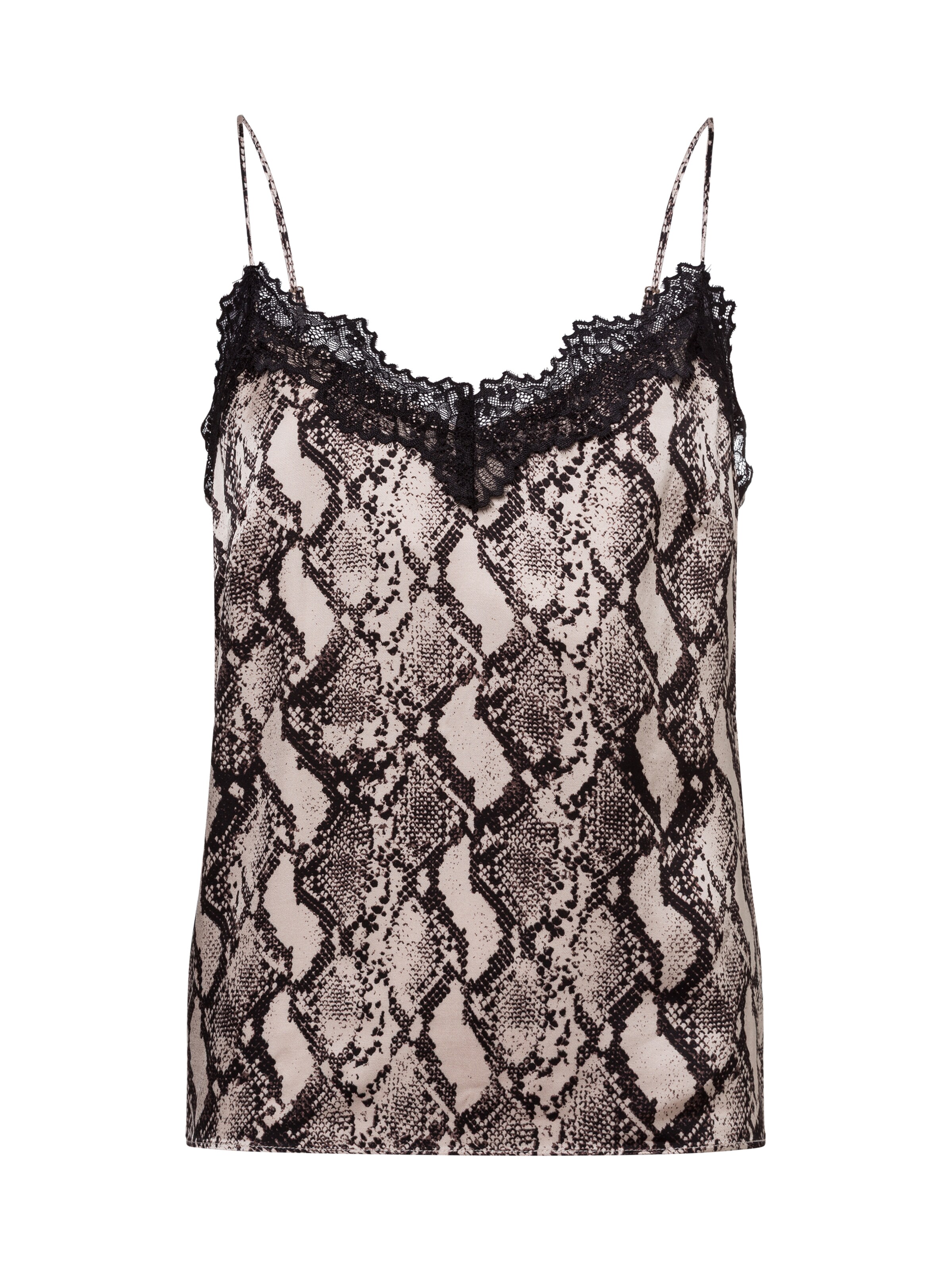 NÜMPH Top 'Victoria' in Beige: front