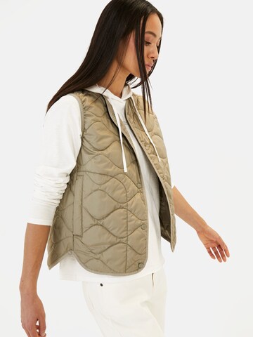 CAMEL ACTIVE Weste mit Druckknöpfen in Grün