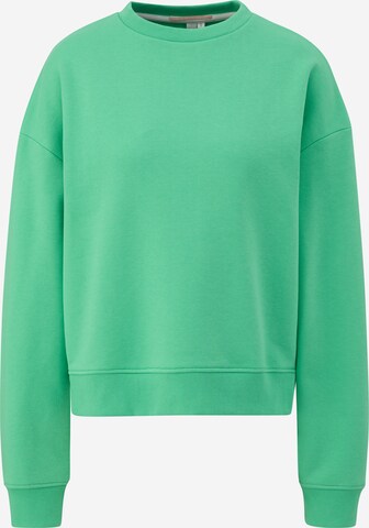 QS Sweatshirt in Grün: predná strana