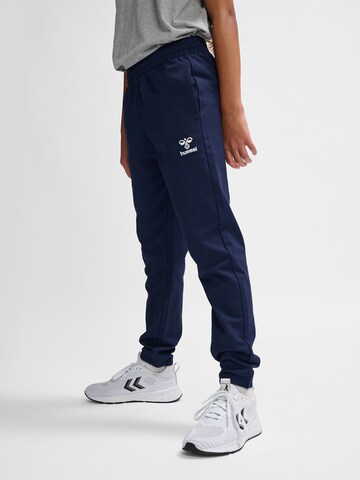 Hummel Regular Sportbroek in Blauw