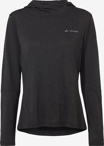 VAUDE Functioneel shirt 'Tremalzo' in Zwart: voorkant