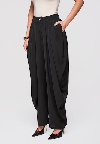 Ombre Barrel Hose in Schwarz