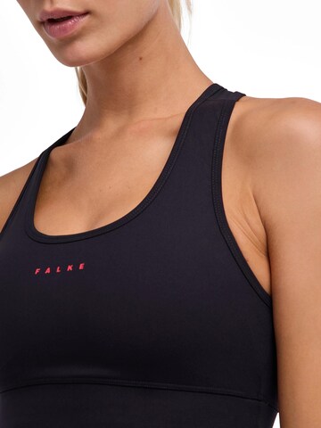 FALKE Bustier Sport-BH in Schwarz