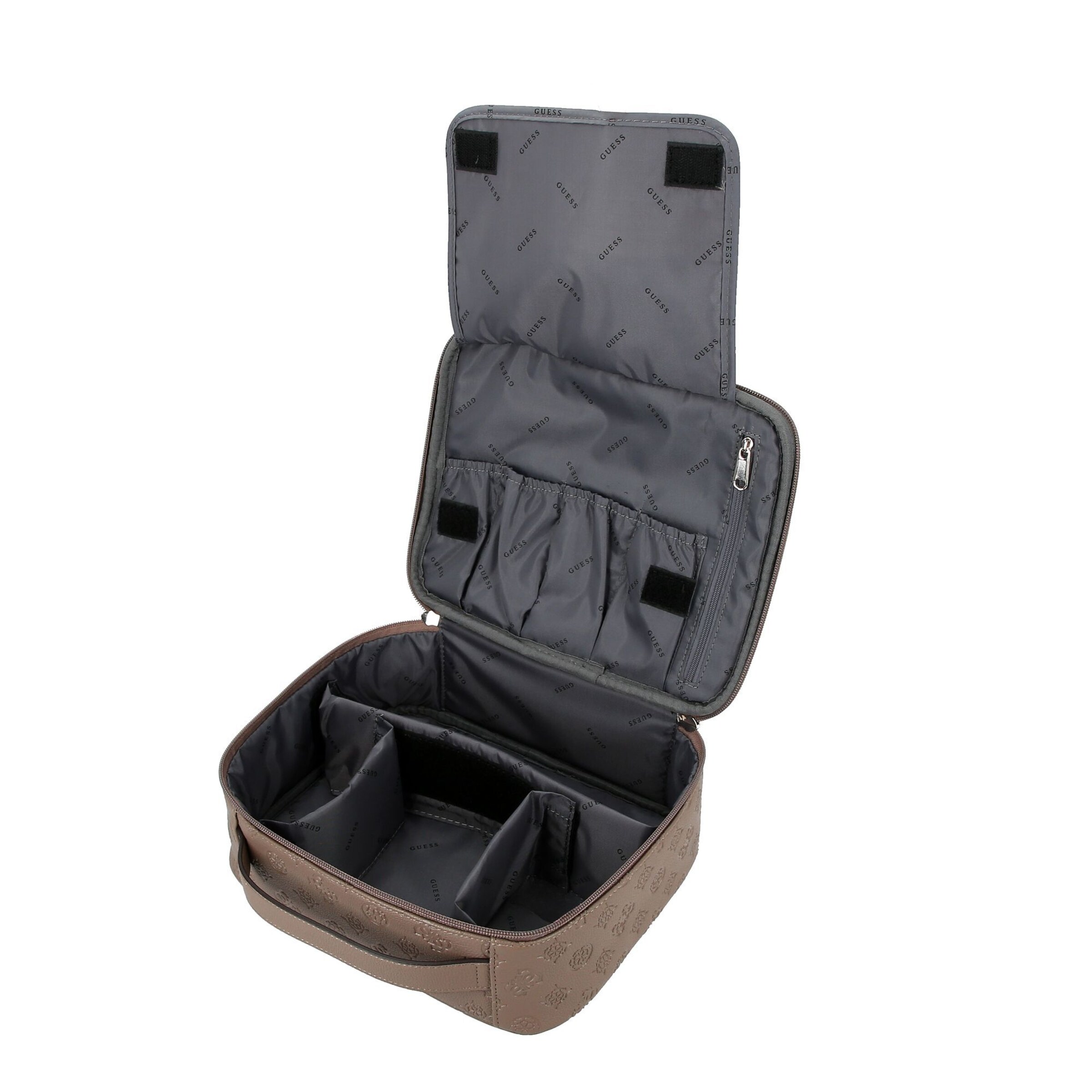 GUESS Toiletry bag 'Wilder' in Beige