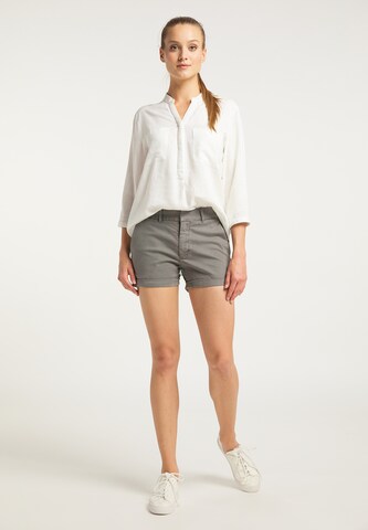 DreiMaster Vintage Slimfit Shorts in Grau