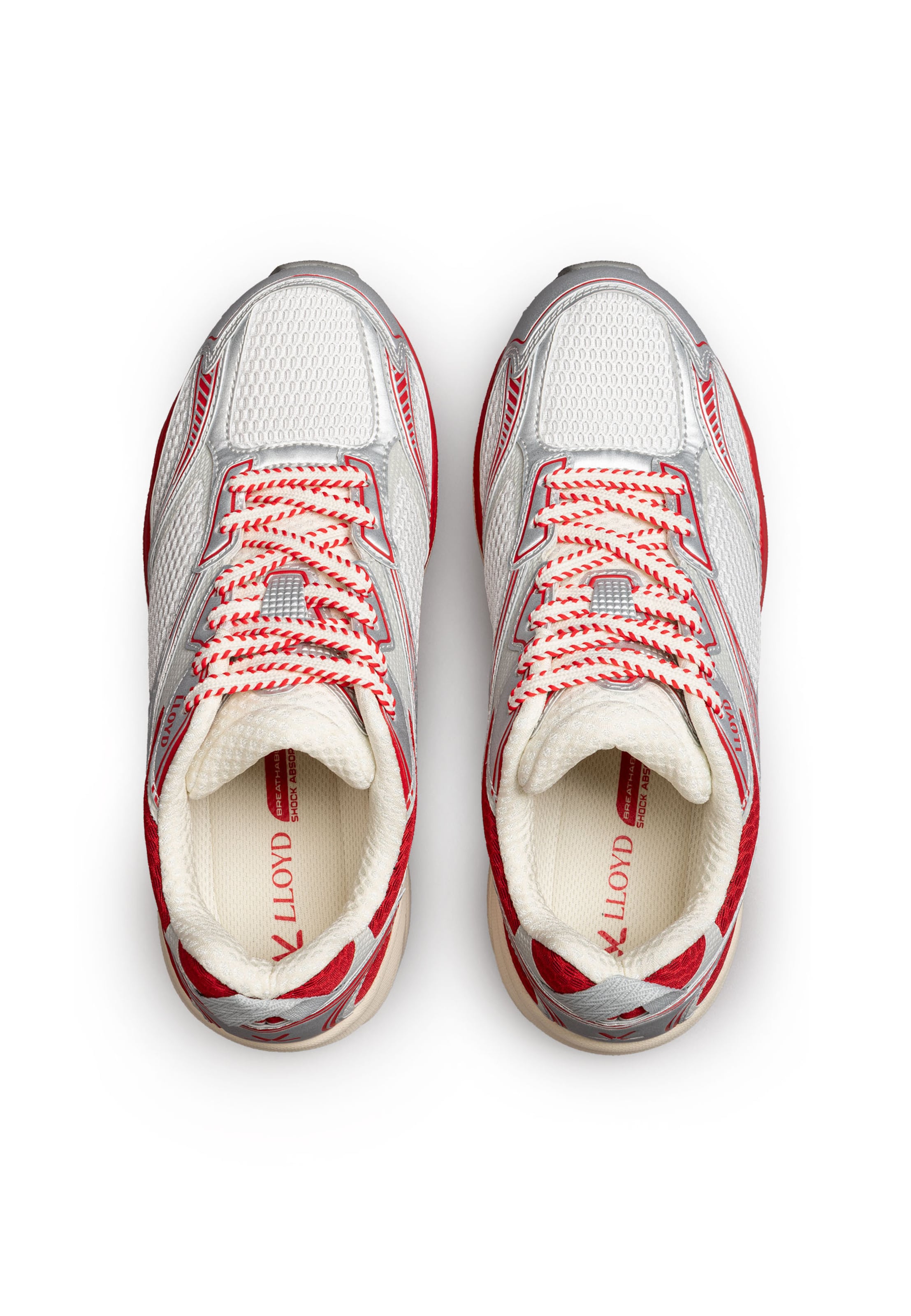 Baskets basses LLOYD en blanc