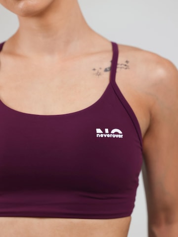 Bustier Soutien-gorge de sport 'Nova' neverover en violet
