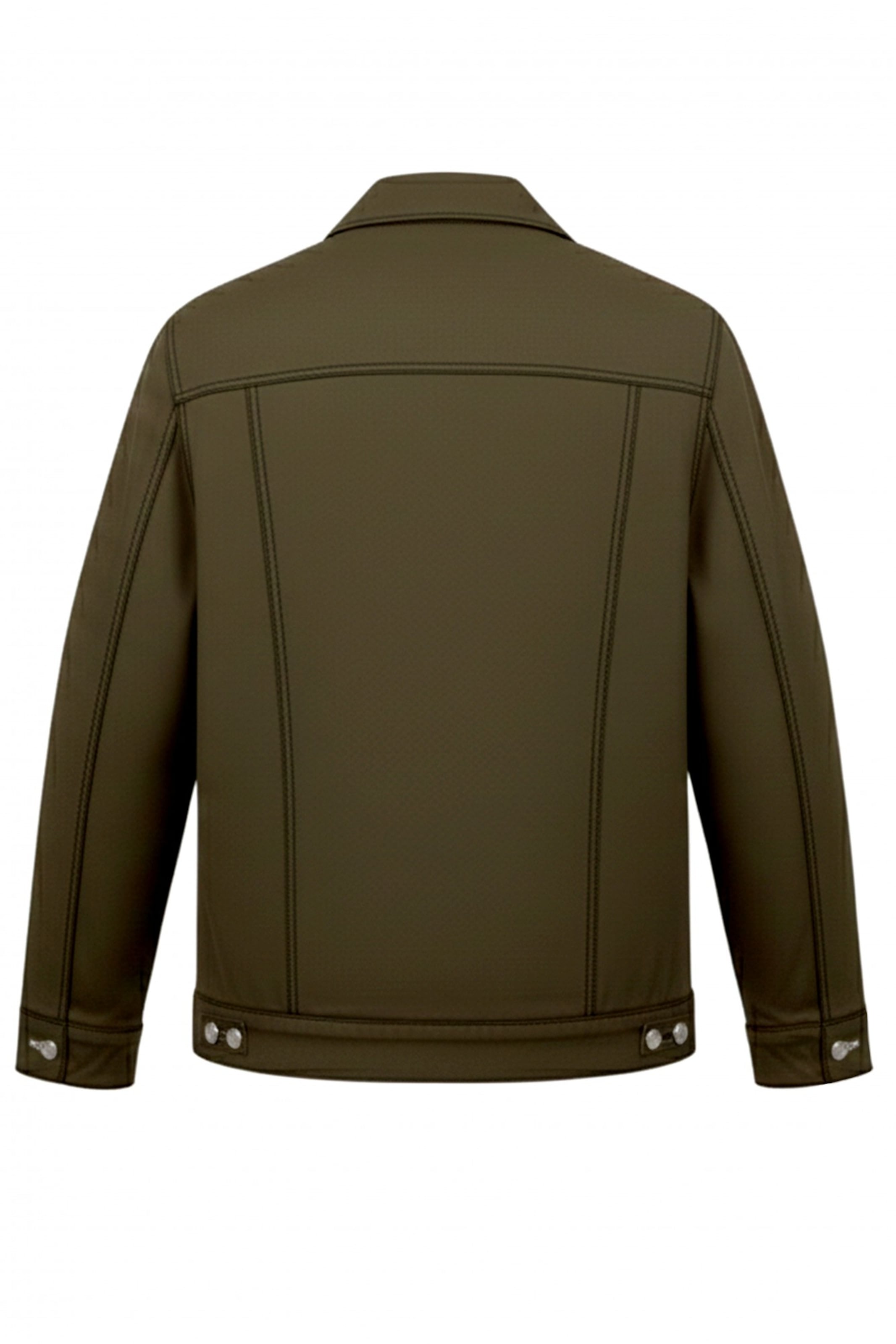 Salsa Jeans Tussenjas in Groen