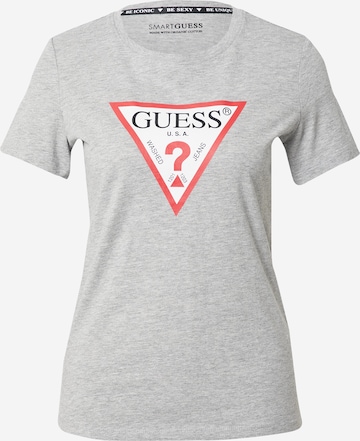 GUESS - Camisa em cinzento: frente