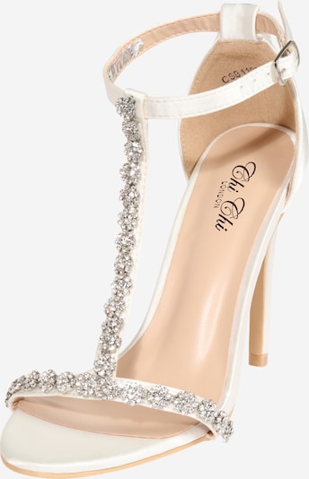 Chi Chi London Strap sandal 'Perrie' in White, Item view