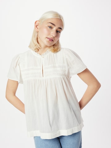 Summum Blouse in White: front