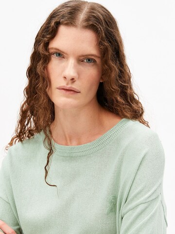 ARMEDANGELS T-Shirt LINEN BLEND in Blau