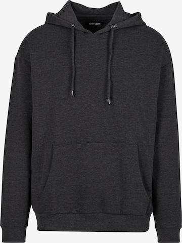 DEF Sweatshirt 'Bommel' in Grey: front
