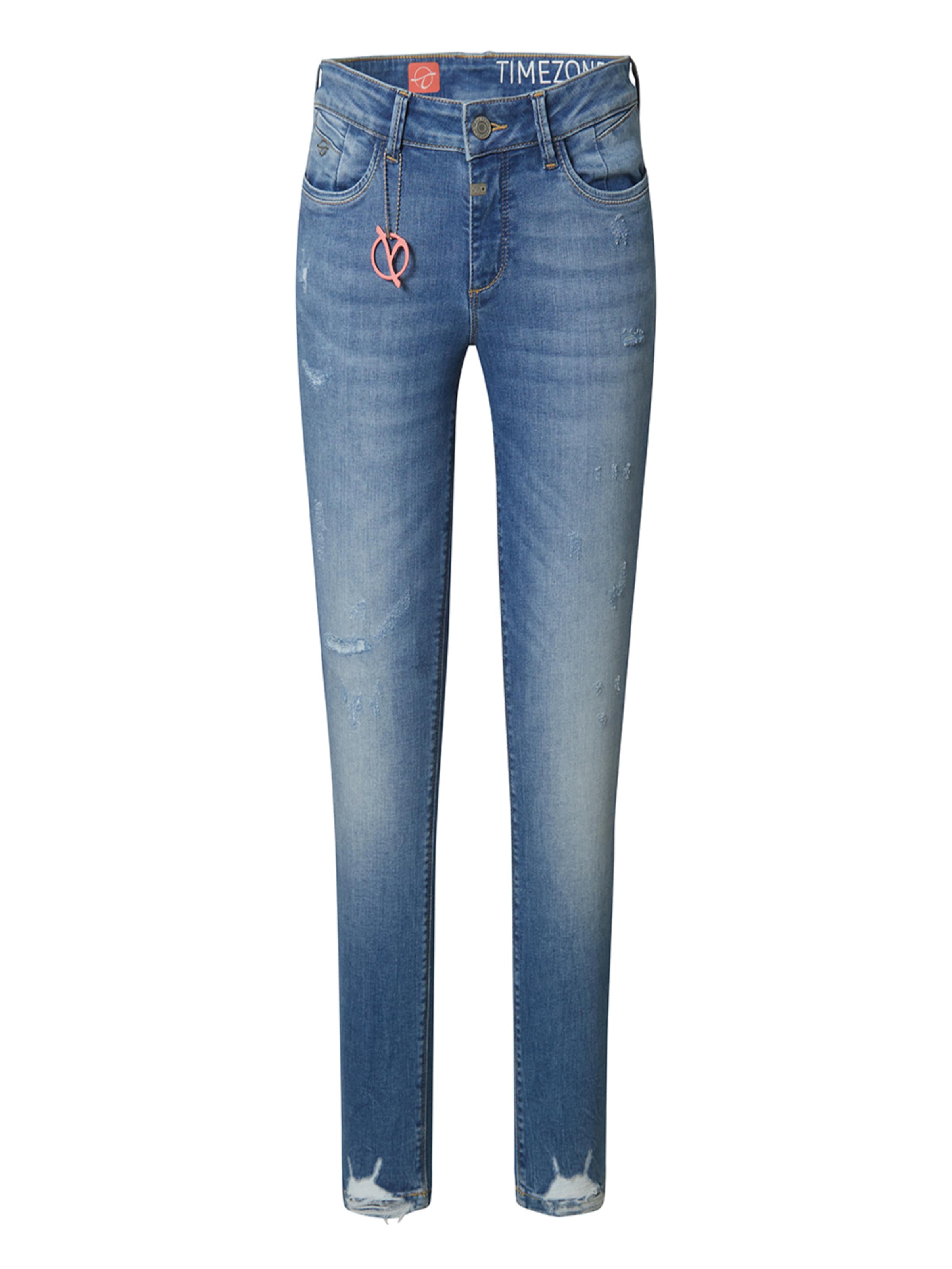 TIMEZONE Skinny Jeans 'Sanya TZ' in Blue: front