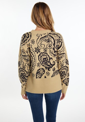 usha FESTIVAL - Jersey 'Rakata' en beige