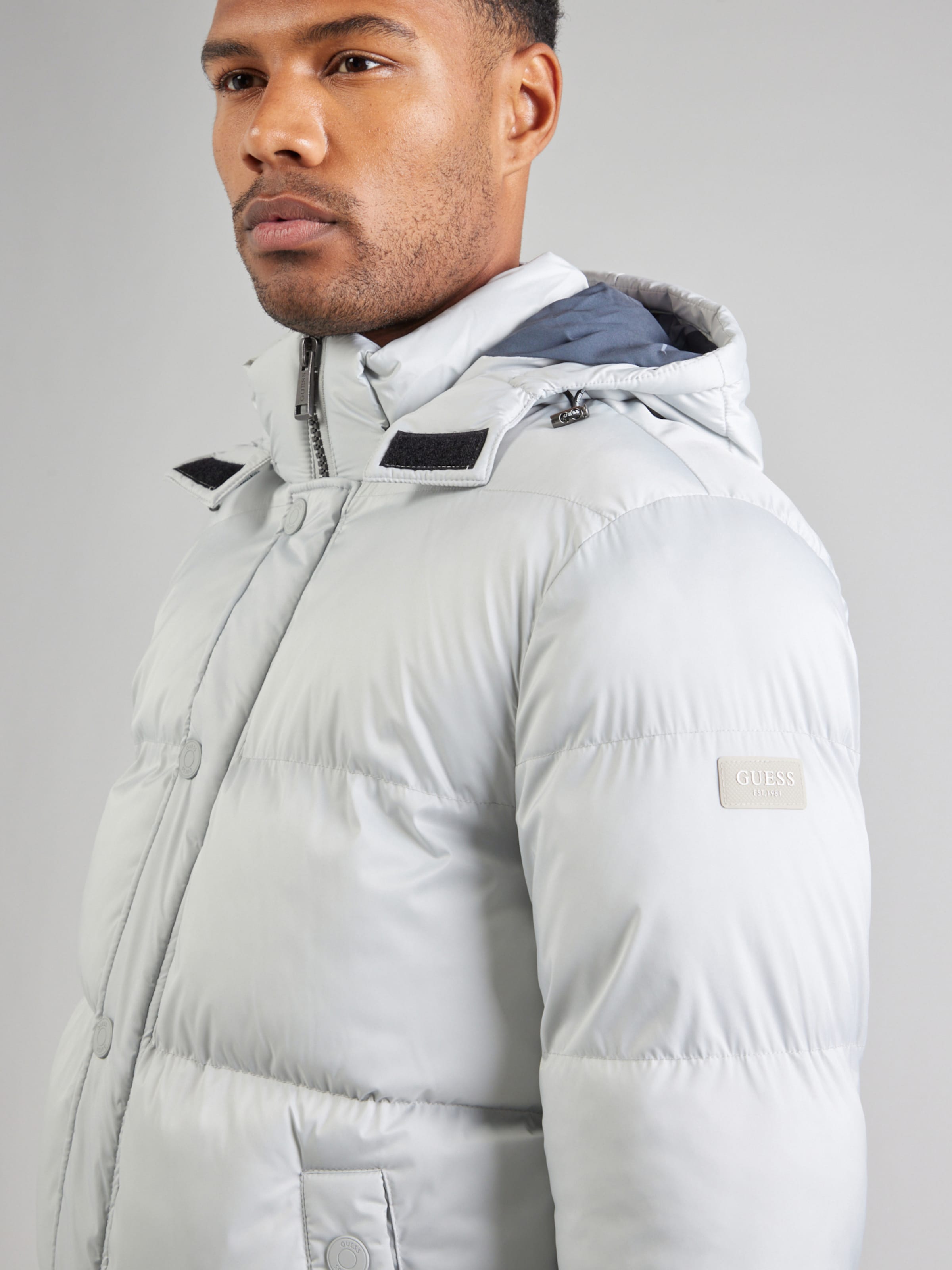 Guess grey jacket sale