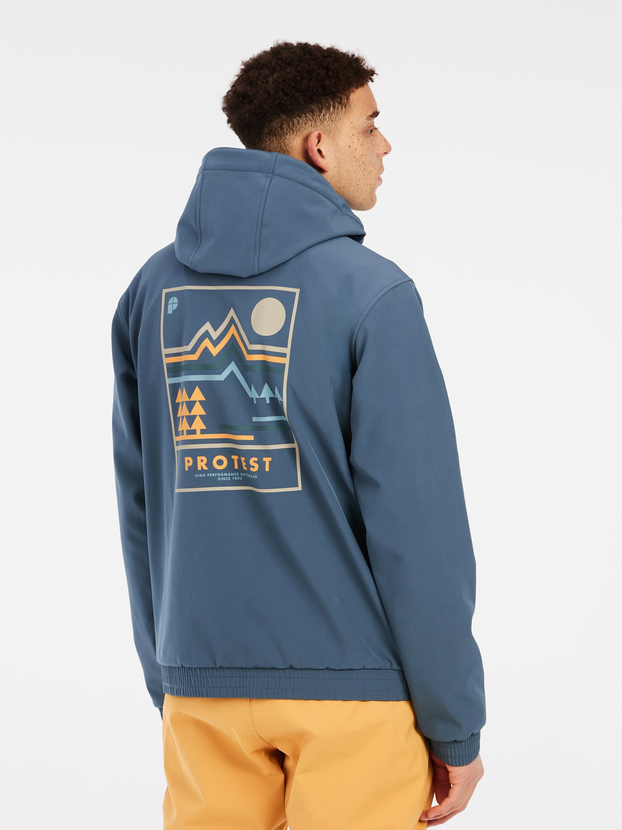 PROTEST Sportjas 'PRTGALAXY' in Blauw