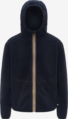 K-Way Winterjacke in Blau: Vorderseite