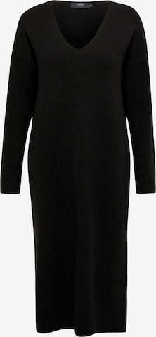 Robes en maille 'Rosalia' Peppercorn en noir : devant