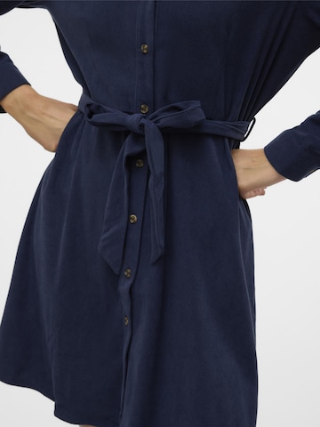 VERO MODA Shirt Dress 'VILJA' in Blue