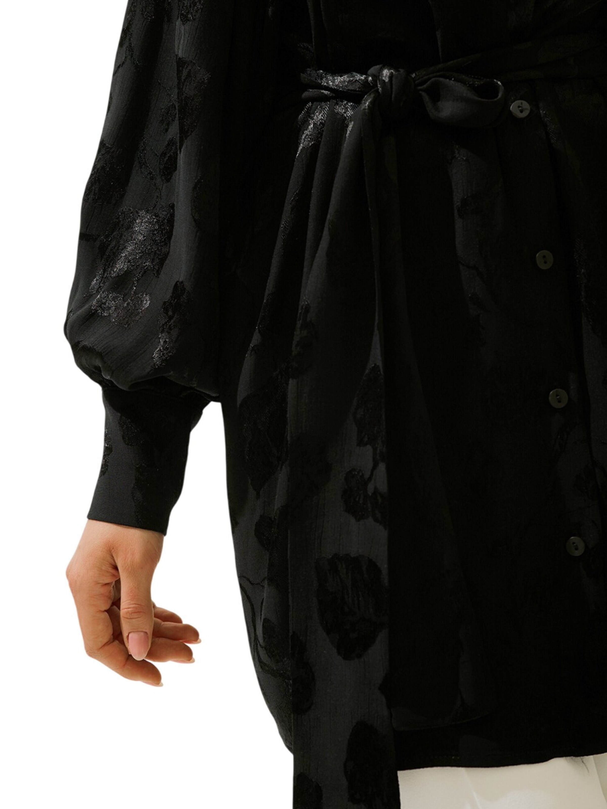 MANUKA Blouse in Zwart