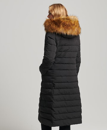 Manteau d’hiver 'Artic' Superdry en noir