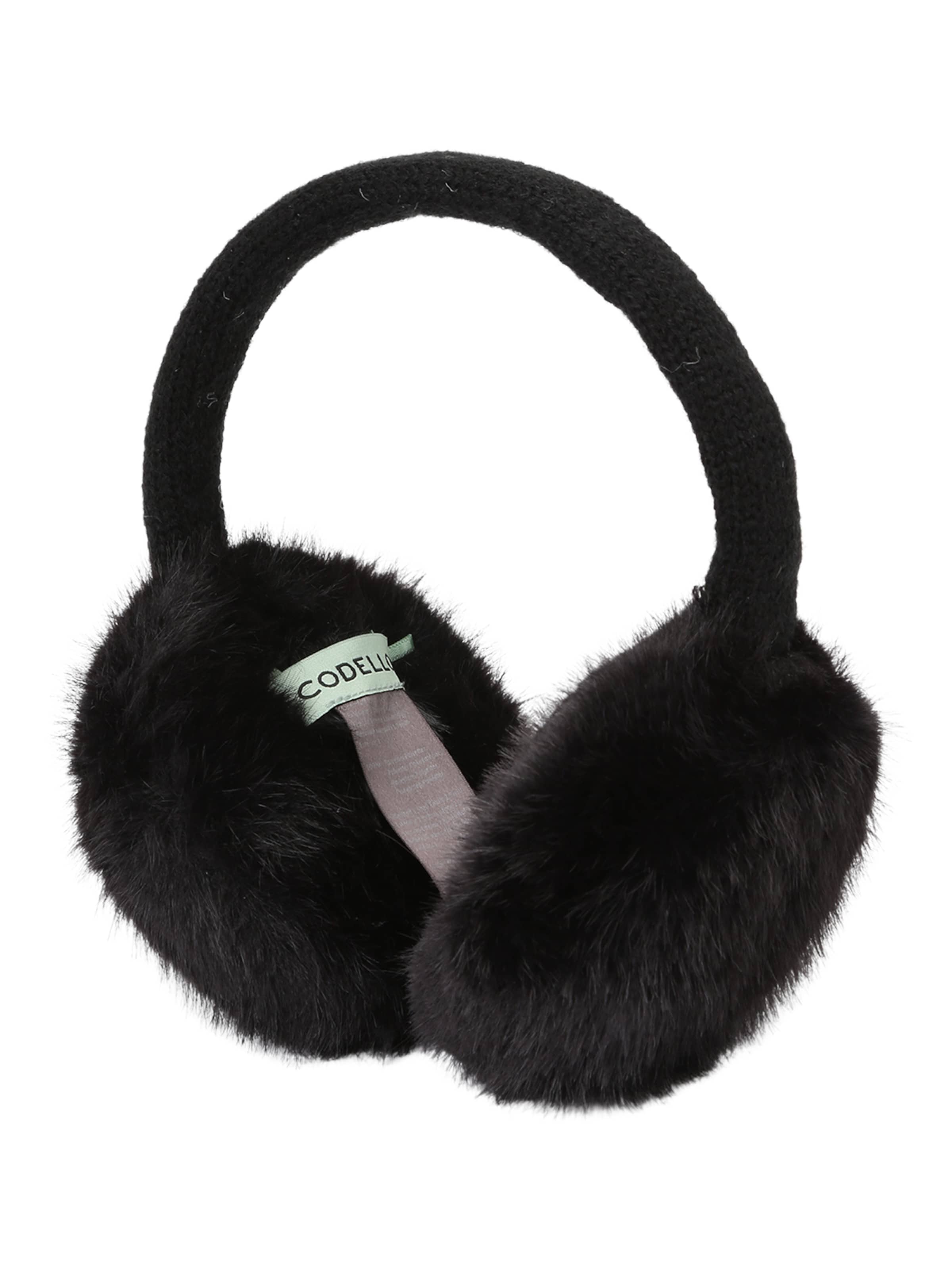 CODELLO Προστατευτικά αυτιών σε μαύρο: μπροστά